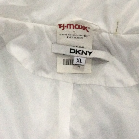 Dkny NWOT woman’s size XL white jacket - Picture 9 of 12